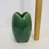McCoy Green Art Deco Tulip Bulb Planter