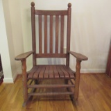 Oak Porch Rocker - Well constructed