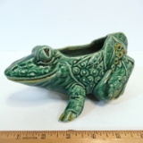 McCoy Green Frog Planter