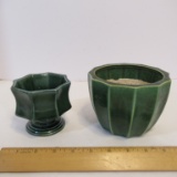 Hull & Unmarked Green Pottery