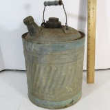 Old Galvanized Gas Can