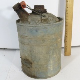 Old Galvanized Gas Can