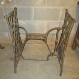 Antique Singer Sewing Machine's Treadle Base