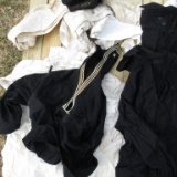 Vintage Military Duffel Bag full of Vintage Navy Uniforms