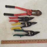 Metal Snips & Bolt Cutter
