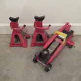 Two-ton Floor Jack & Stands