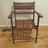 Wooden Folding Chair