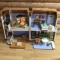 Awesome Large Plastic Doll House Full of Furniture