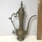 Vintage Etched Brass Teapot