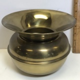 Vintage Brass Spittoon - Made in Portugal