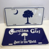 Pair of South Carolina License Plates