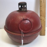 Antique Painted Smudge Pot