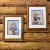 Pair of Framed Country Prints