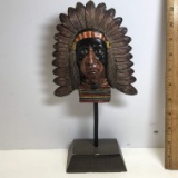 Indian Chief Head Art