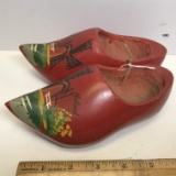 Pair of Wooden Shoes - Made in Holland