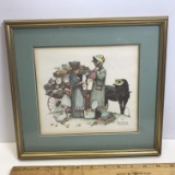 Framed & Matted “Norman Rockwell” Print