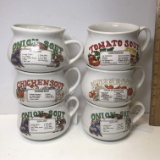 Set of 6 Soup Mugs
