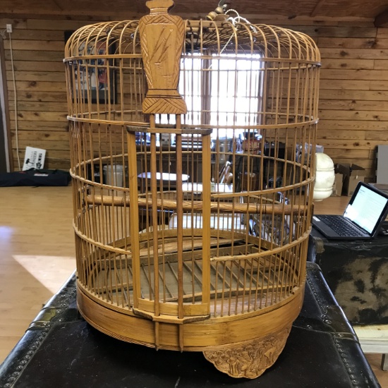 Large Bamboo Bird Cage