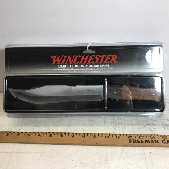 9” Limited Edition Winchester Bowie Knife NEW in Package