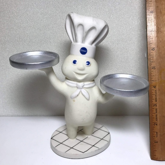 Pillsbury Dough Boy Candle Holder Figurine