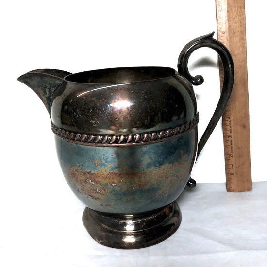 Antique Silver Plated Pitcher