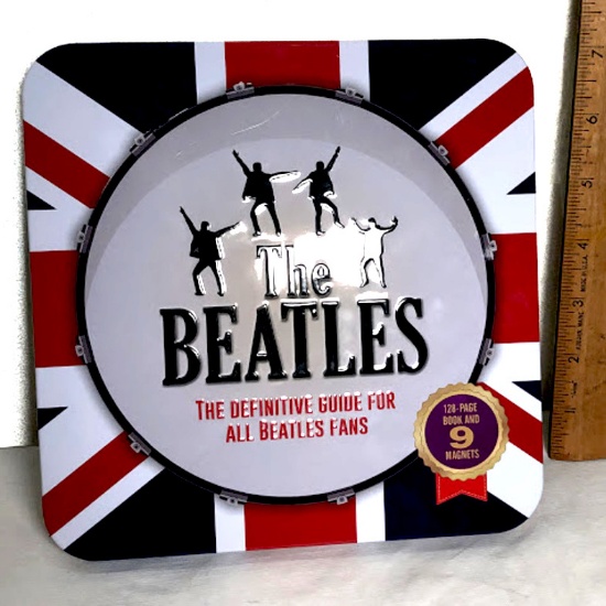 The Beatles Book & 9 Magnets in Collectible Tin