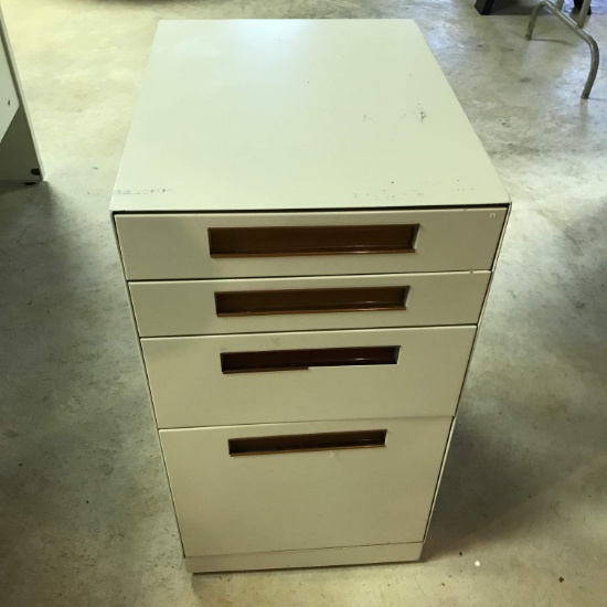 Rolling File Cabinet with 3 Drawers