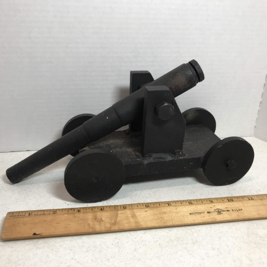 Oversized Decorative Cast Iron Cannon