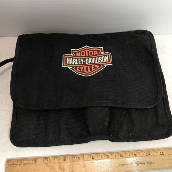 Harley Davidson Motorcycles Tool Bag with Tools