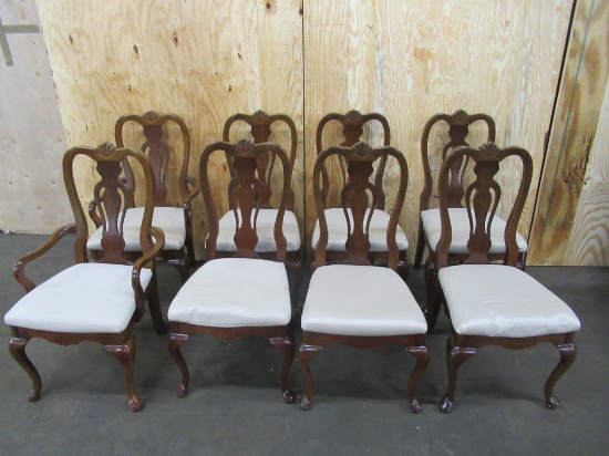 8 Queen Anne Dining Chairs