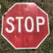 30” Metal Stop Sign