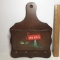 Vintage Wooden “Our Mail” Letter Caddy Wall Hanging with Key Hooks