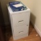 2 Drawer Metal File Cabinet with File Folders