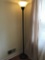 Nice Torchiere Floor Lamp with Glass Shade