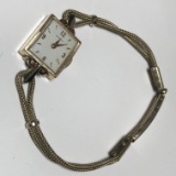 Vintage Hamilton Ladies 10K Gold Watch on 1/20 10K GF Band - Runs
