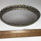 Small Vintage Oval Dresser Mirror