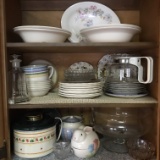 Great Cabinet Lot of Misc Kitchenware