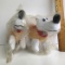 Pair of Ball Park Frank Plush Promotional Dogs