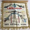 Vintage Lackland Air Force Base Fringed Pillow Cover