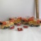 Lot of 4 Oscar Mayer Weiner Mobile Beanies & Weenie Whistles