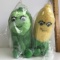 Pair of Delmonte Promotional Veggie Plush Dolls