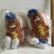 Pair of Plush Ball Park Frank Promotional Plush Dolls