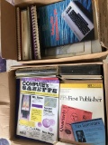 2 Boxes of Computer Manuals and Books