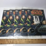 Lot of 5 Star Wars X-Wing Rogue Squadron Promotional Comic Books by Dark Horse Comics