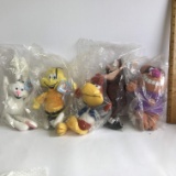 Lot of Plush Cereal Promotional Characters