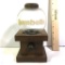 Vintage Wood and Glass Gumball Machine
