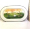 Villeroy & Boch Porcelain Oval Serving Dish with Deer Scene