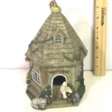 Small Decorative Hanging Bird House with Removable Top