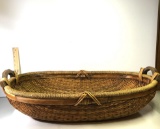 Large Shallow Basket