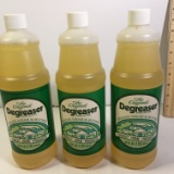 Lot of Three 32 oz. bottles of “The Original Degreaser” by Stanley Home Products. New